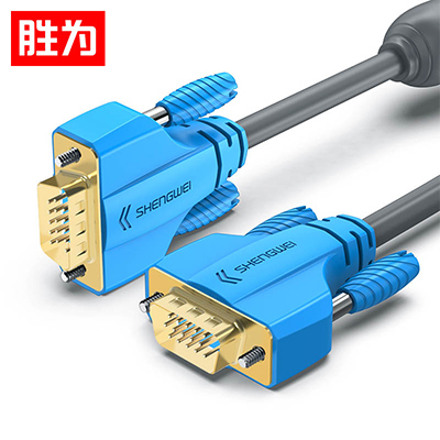 勝為VGA高清線 3+9阻燃雙磁環VC-6018